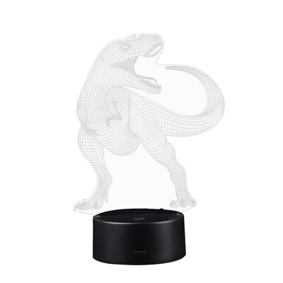 

〖Follure〗3D Children Night Lamp 7 LED Colors Changing Lighting Table Desk Decoration