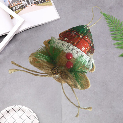 

〖Follure〗Christmas Decor Gifts Linen Pendant Tree Ornament Party Home Hanging Decor