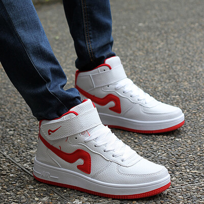 

Summer&summer trend high shoes men&women Korean sports shoes lovers shoes Gaobang shoes white shoes tide mens shoes