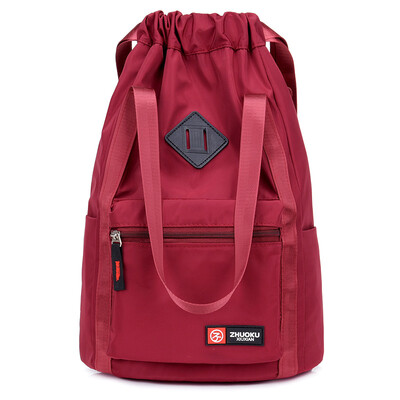 

Drawstring shoulder bag for men&women sports fitness bag bundle pocket easy travel large capacity portable waterproof backpack