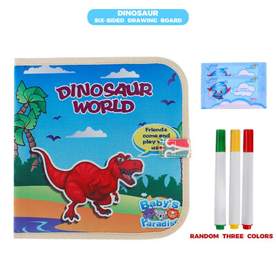 

Gobestart Portable Soft Graffiti Erasable Drawing Animal Picture Book DIY Drawing Board