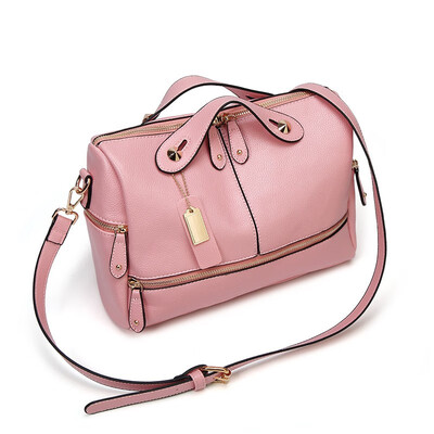 

LKX New PU Leather Boston Women Handbags Cheap Female Single Shoulder Bag Fake Designer Shop Online Bags In China Free Shipping