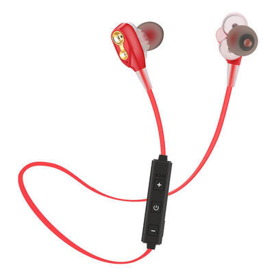 

XT-21 Bluetooth Earphone Double Moving Coils Quad Core Mini Stereo Earnuds