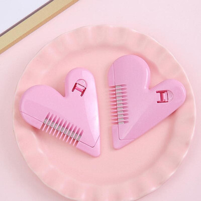 

Heart Shape Thinning Hair Cutting Comb Pubic Hair Brushes Trimming Tools