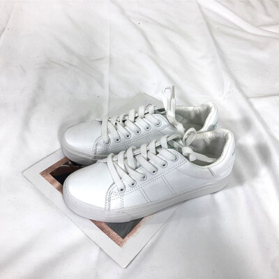 

New white shoes student canvas shoes summer breathable Korean version of womens flat casual shoes