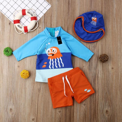 

Toddler Kid Baby Boys Bikini Set Swimwear Swimsuit Bathing Suit Surf UV Sunsuit