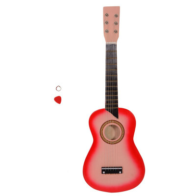 

Ktaxon 25" Inch Acoustic Toy Guitar for Kids with Guitar Pick Extra Guitar String Pink