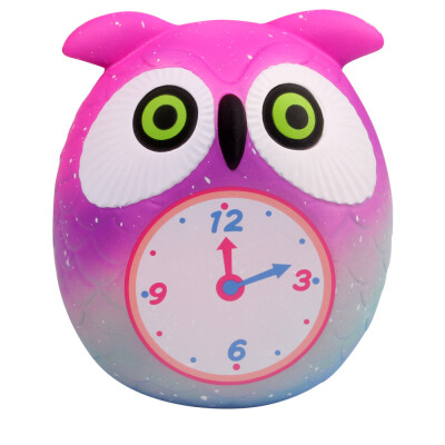 

Gotoamei Squeeze Cute Owl Clock Slow Rising Cream Scented Decompression Toys