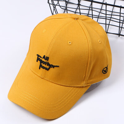 

Korean version embroidered letter hat female personality leisure baseball cap creative fashion couple hat sunscreen hat tide
