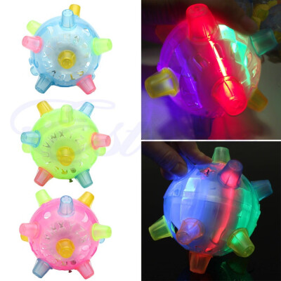 

LED Jumping Joggle Light Music Flashing Bouncing Vibrating Jump Ball Toy 328319