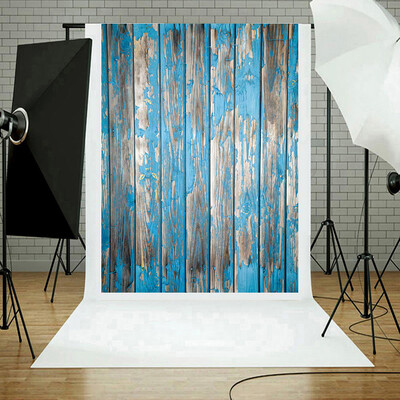 

Toponeto Vinyl Wood Wall Floor Photography Studio Prop Backdrop Background 3x5FT A