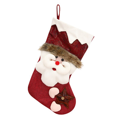 

Tailored Christmas gifts Candy Beads Christmas Santa Claus Snowman Socks Decorations