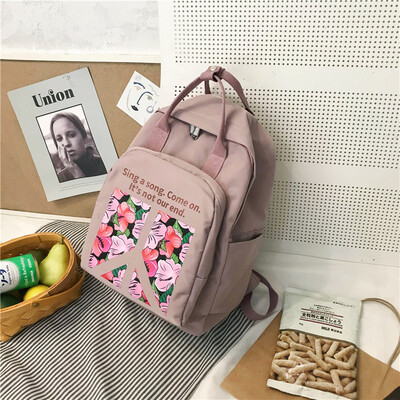 

Ins bag girl Korean version of high school students Japanese department of the Department of Simple-Satan Junior Backpack middle s