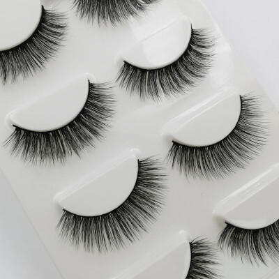 

3D Mink False Eyelashes Beauty Makeup Thick Voluminous Messy Fake Eye Lashes Extension Tools Eye Cosmetic