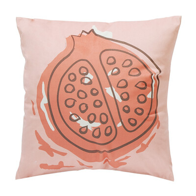 

Jemehome ins small fresh velvet pillow plant print cushion cover 10473