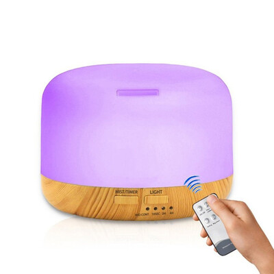 

〖Follure〗Mini Humidifier Night Light Air Diffuser Purifier 7 Colors LED Atomizer 300ml