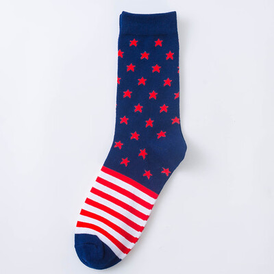 

1 Pair Men Women American President Donald Trump 2020 Cotton Spoof Socks Maga Usa Socks American Flag Striped Socks