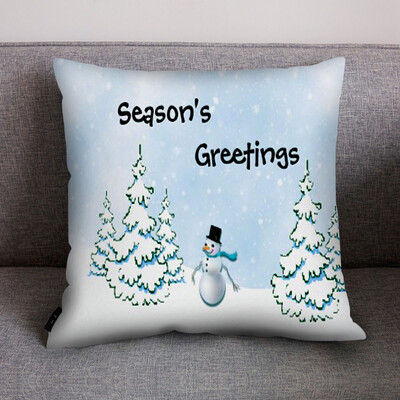 

〖Follure〗Print Pillow Case Polyester Sofa Car Cushion Cover Home Decor