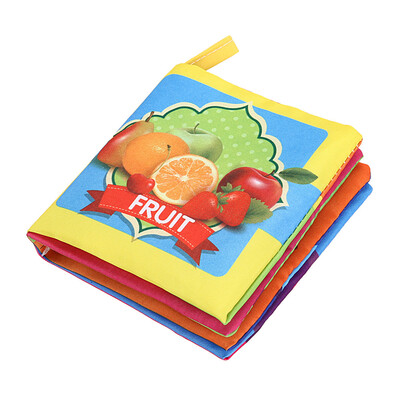 

Soft Cloth Book Baby Kids Children Early Educational Cartoon Book Toys