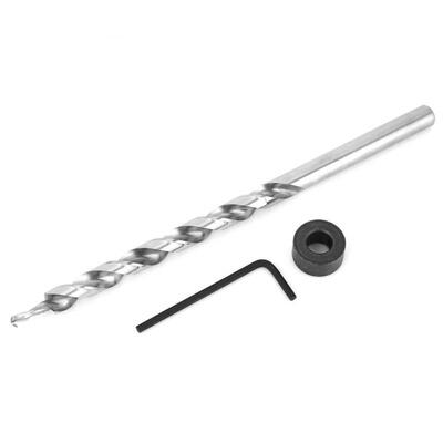 

Greensen 9mm Round Shank Twist Step Drill Bit Set for Pocket Hole Drill Jig Guide Kit with Wrench