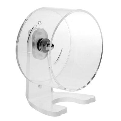 

Transparent Hamster Wheel Running Treadmill Silent Small Pet Running Wheels