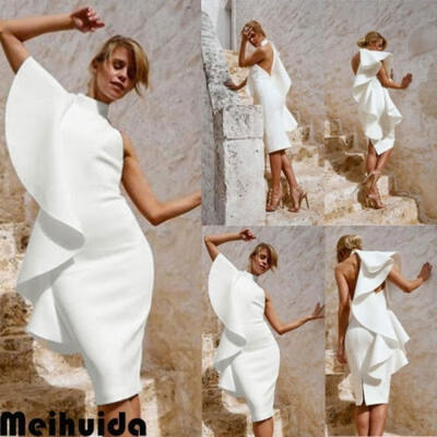 

Summer Fashion Women Boho Maxi Dress Evening Cocktail Party Beach Sundress