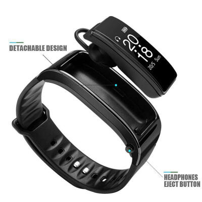 

Y3 Smart Bracelet And Bluetooth Headset 2 In 1 Sports Fitness Tracker Waterproof Smart Talk Band