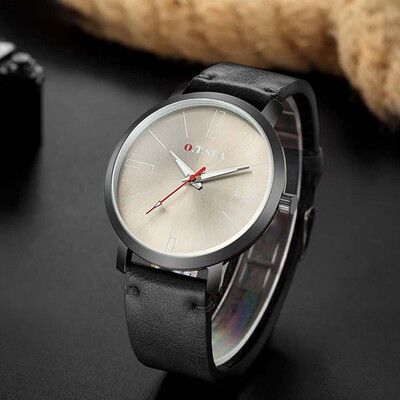 

Gobestart Multicolor Fashion Casual Business Mens Single Eye Watch Belt Quartz Watch