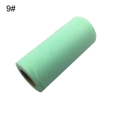 

22x15cm Solid Color Tulle Tableskirt Festival Wedding Party Banquet DIY Decor