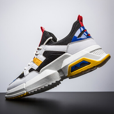 

Mens shoes summer breathable tide shoes Korean version of Joker mens casual running mesh 2019 new trend shoes