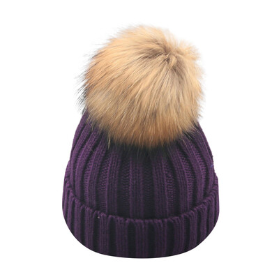 

Tailored Womens Fashion Winter Ponytail Beanie Hats for Women Crochet Knit Outdoor Cap