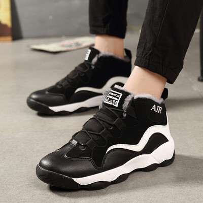 

Summer plus velvet shoes mens tide shoes plus hair casual shoes men&women middle school students outdoor warm cotton shoes lovers shoes