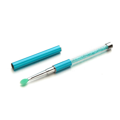 

Toponeto 1pcs Silicone Makeup Brush Cream Concealer Blush Eye Shadow Gel Lip Brushes Tool