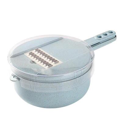

Vegetable Slicer Fruit Cutter Potato Onion Grater with Egg Divider Colander