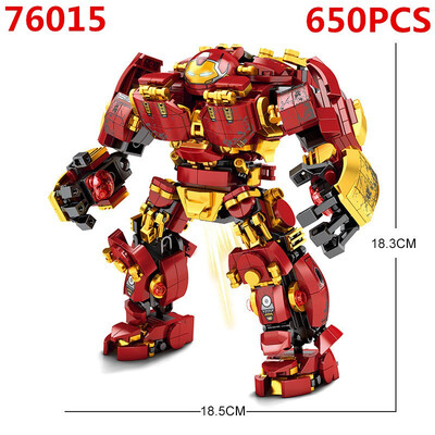 

Marvel Iron Man Hulkbuster Model Building Blocks Bricks Kids Girl Boys DIY Birthday Christmas Gifts Car Funny Toy 76013 76015