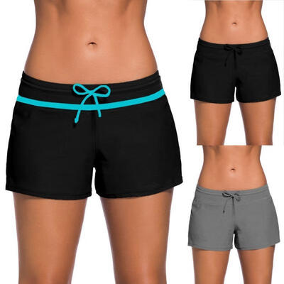 

New Women&39s Surf Boardshorts Swim Board Shorts Sports Beach Pants Plus Size