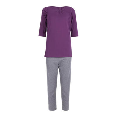

Women Postpartum Nursing Pajamas Set 34 Sleeve Breast Feeding Clothes