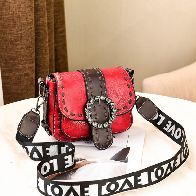 

Two shoulder straps new fashion shoulder bag handbag retro handbag slung small bag female