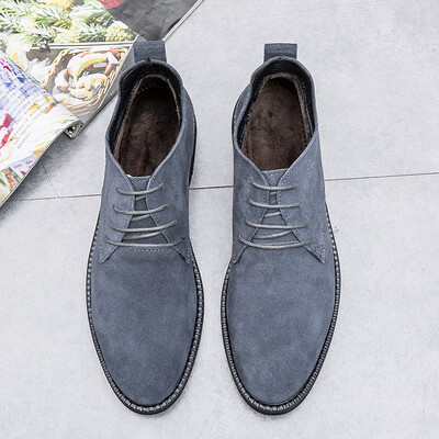 

Martin shoes Martin boots wild trend British hair fashion mens Martin shoes leather pointed tooling boots