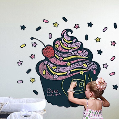 

〖Follure〗4350cm Blackboard Sticker Schedule Sticker Wall Sticker Removable Art Decors