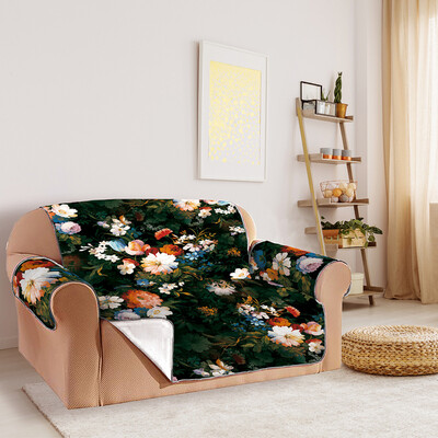 

Toponeto Anti-Slip Quilted Sofa Couch Cover Chair Pet Dog Kids Mat Furniture Protector