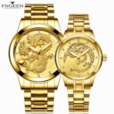 

2019 Luxury Dragon Skeleton Automatic Mechanical Wrist Watch Mens Business Watch