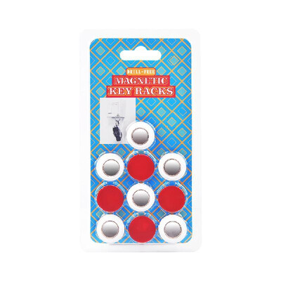 

Magnetic Key Racks Key Holder Without Drilling Easily Installed 6 Pack