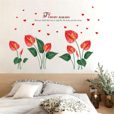 

〖Follure〗DIY Flower Removable Wall Decal Family Home Sticker Mural Art Home Decor