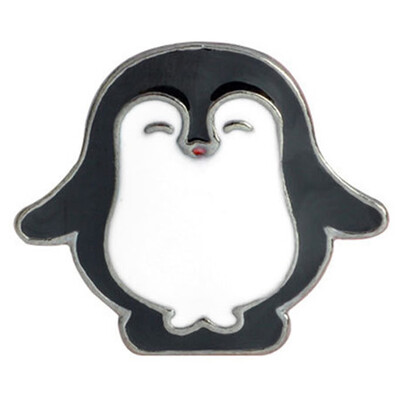 

High Quality Cartoon Cute Enamel Pin Penguin Panda Animal Pins Anime Icons Womens Brooches Badge Jacket Hat Jewelry Brooches