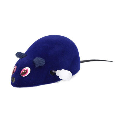 

Clockwork Mouse Rats Toy for Cat Kitten Plush Playing Puzzle Funny Toys
