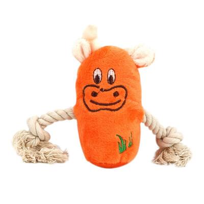 

Pet Lovely Durable Plush Toys Dogs Chew Toys for Cleaning Teeth Solving Boredom