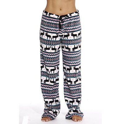 

Women Christmas Pajama Pants Soft Animal Printed Sleep Trousers Loose Casual