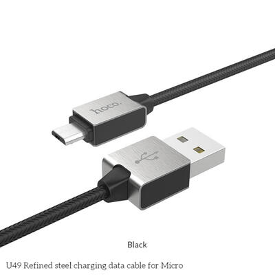 

Hoco U49 TPE Fast Charging Cables For Android Universal USB To Micro Quick Charging Cord-12m