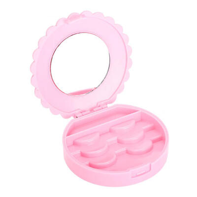 

Greensen Flower Shape Portable False Eyelashes Storage Case Eye Lashes Carry Box
